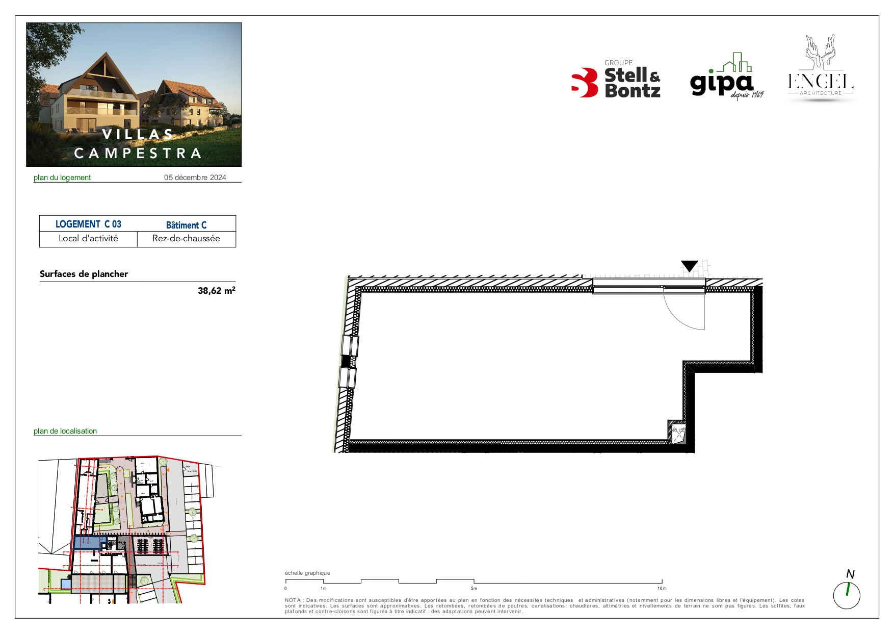 Appartement à vendre à Breuschwickersheim, 38,62 m², 1 pièce – photo 1 sur 4